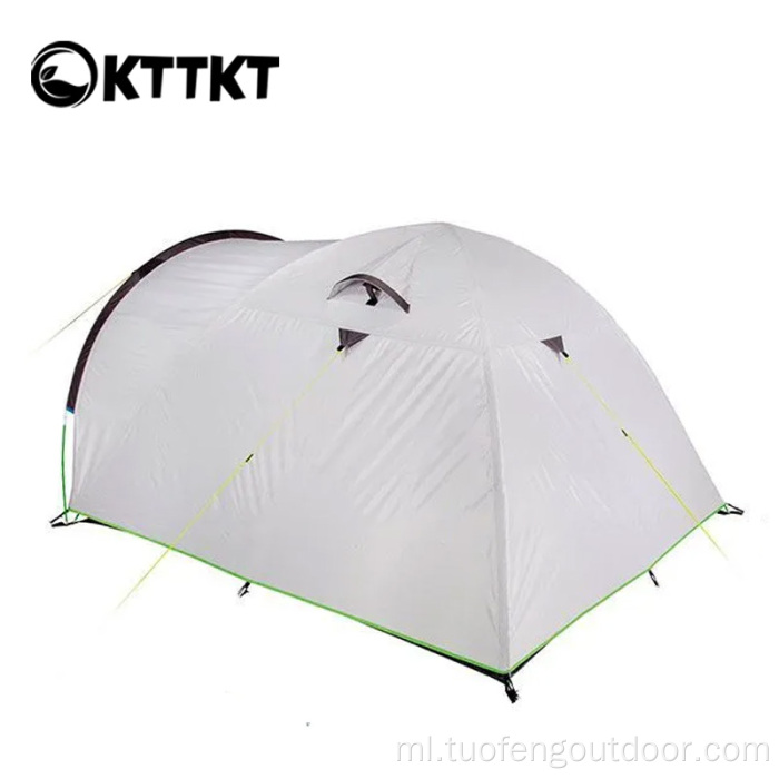 3.3 കിലോ ഗ്രേ & വൈറ്റ് ലൈറ്റ് ഭാരം ട്രെക്കിംഗ് കൂടാരം